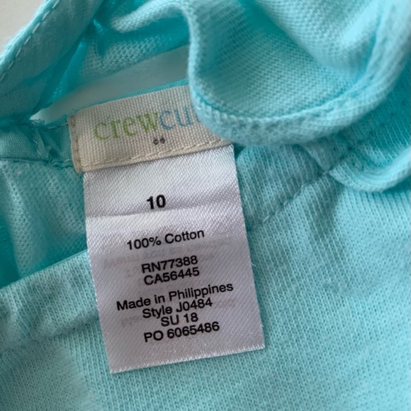 Crewcuts Ruffle Shoulder Halter Top - Picture 6 of 7